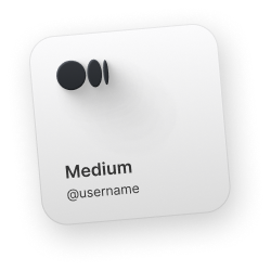 Medium.com widget